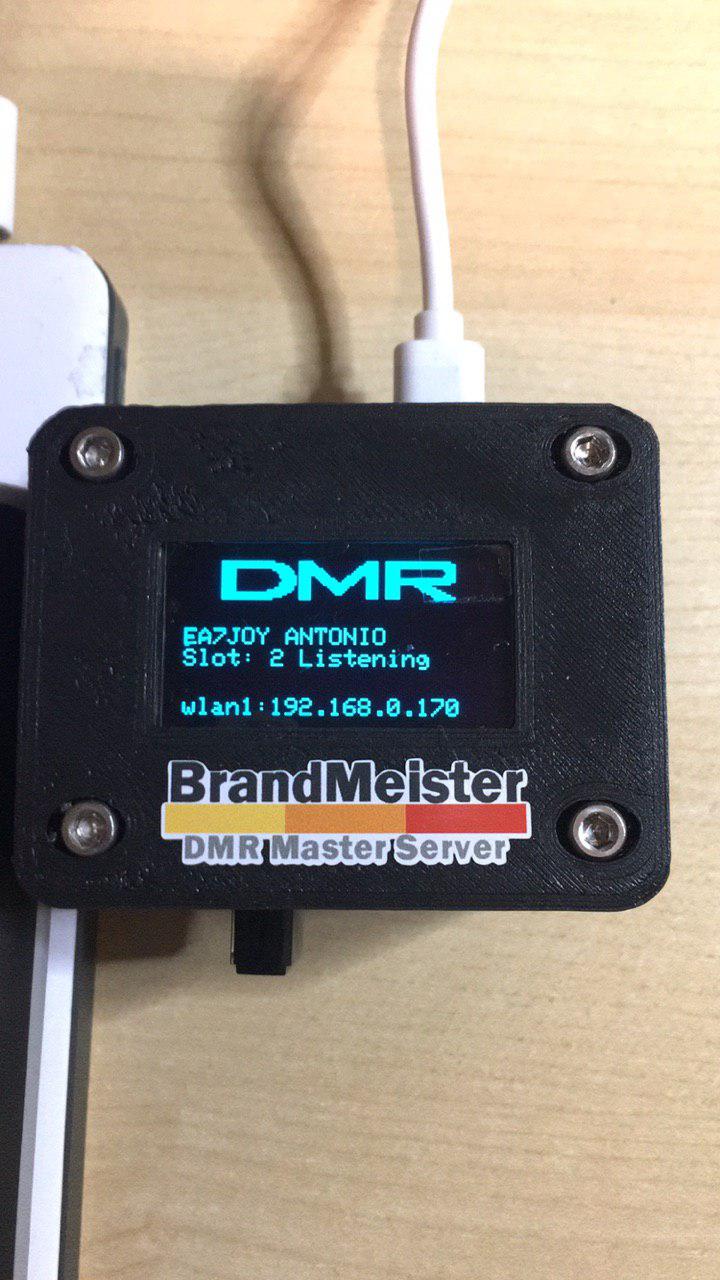 Vbestlife Kit de Módulo Hotspot Dúplex MMDVM de Expansión Punto Caliente de la Placa de Antena Dual USB Partes para DMR/P-25 D 
